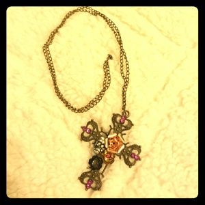 Large cross pendant